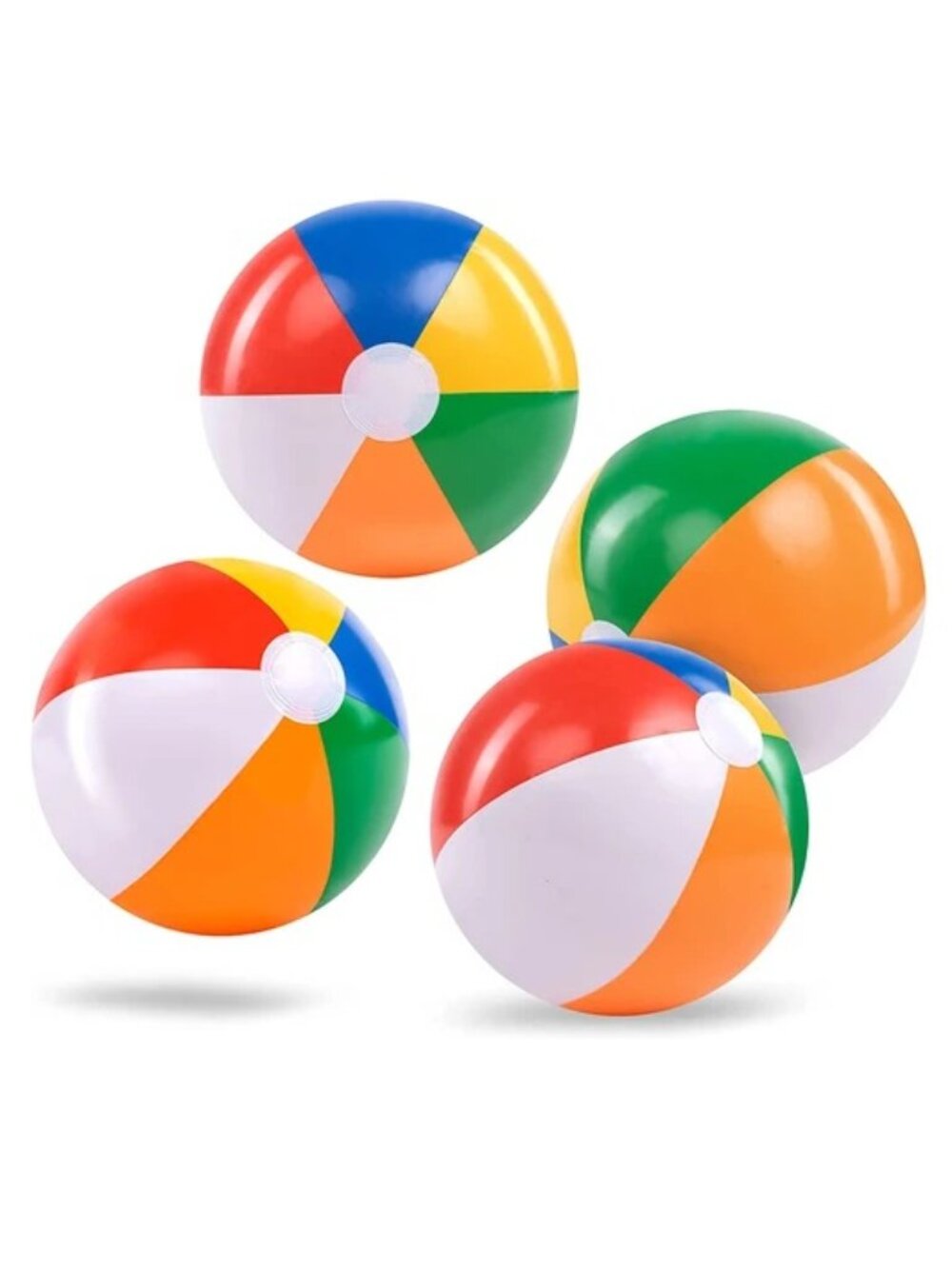 Joyin 4 Packs Inflatable Beach Balls toy